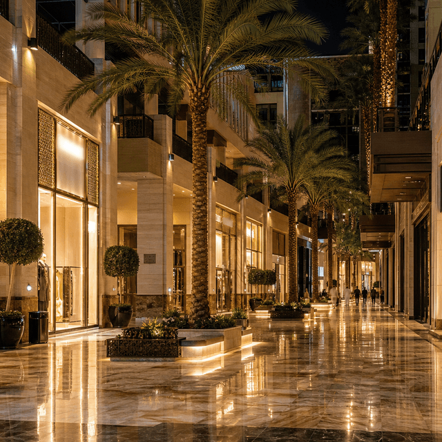 رواق تسوق حديث