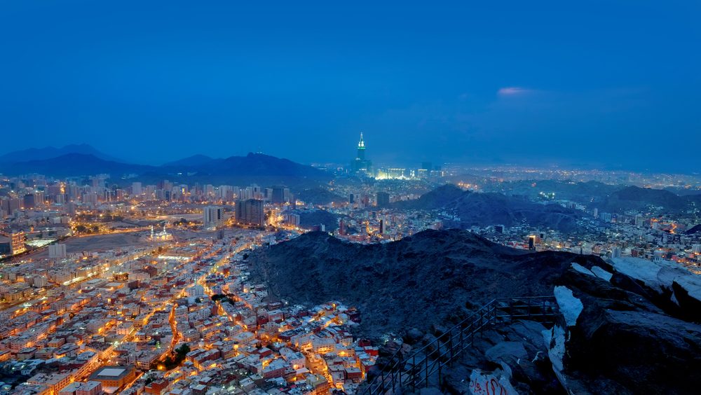 دليلك إلى مكة المكرمة - جغرافية مكة جغرافية الحرمين الشريفين